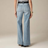Briar | Women's Wide Leg Denim Jeans with High Waist