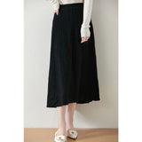 Elowen | Women's Skirt with A-line and Elastic Waist