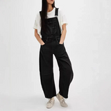 Marceline | Women's Oversized Cotton Denim Overalls with Adjustable Straps