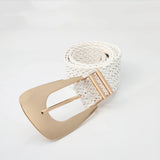 Valentina | Women Belt with Woven Design and 38.5 Inch Length