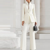 Eleanor | Women's Blazer Two Piece Set Trousers