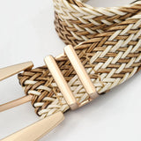 Valentina | Women Belt with Woven Design and 38.5 Inch Length