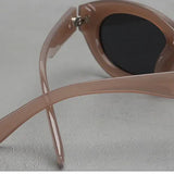 Audrey | Women's Sunglasses with Sculpted Rim and Round Lenses