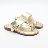 Valencia | Women's Leather Sandal with Buckle and Support