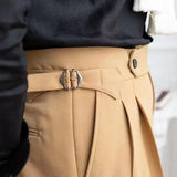 Ryker | Men's Shorts with Waist Buckle and Buttons