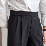 Jasper | Men's Pants with High Waist and Straight Legs