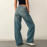 Miley | Women's Wide Leg Jeans with Mid Waist