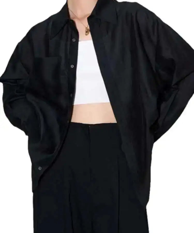 Helena | Women Shirt With Lapel Collar Design