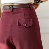 León | Women's Shorts with High Waist and Pockets