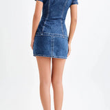 Dakota |  Women's Denim Two Piece Set Skirt