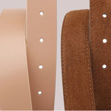 Everlyn | Women Belt with Suede Material and Knot Buckle
