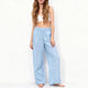 Amelia | Women's Pants with Elastic Waist and Drawstring Tie