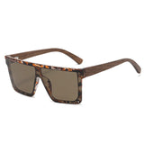 Juniper | Modern Bold Sunglasses with Polarized-UV400 and Bamboo-Frames