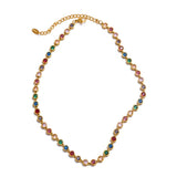Isla | Women Jewelry Set with Zirconia Stones and Gold Plating