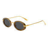 Monaco | Vintage Sunglasses with Polarized Lenses and Oval Frame
