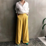 Noelle | Women Shirt With Linen Open Collar
