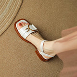 Blaire | Women Sandals with Chunky Heel and Flat