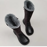 Aubrey | Women’s Riding Boots with Leather and Wool