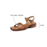 Liliana | Women's Sandals with Leather Upper and Heel