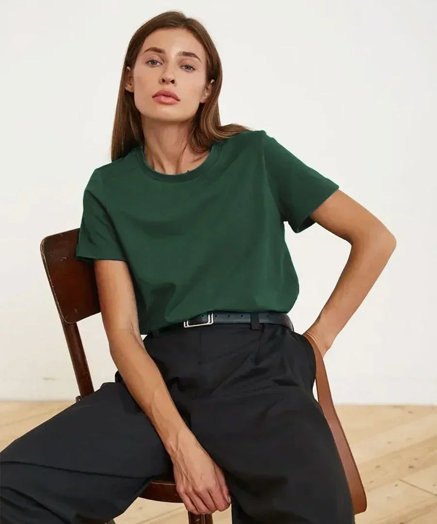 Elise | Women Tee With Relaxed Fit And Cotton