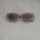 Audrey | Women's Sunglasses with Sculpted Rim and Round Lenses