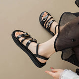 Paloma | Women's Sandals with 3-Strap and Cushioned Sole
