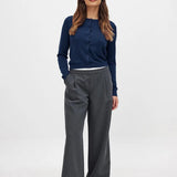 Camille | Women Cardigan With Knit Round Neck