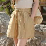 Olivia | Women Shorts with Pockets and Waistband