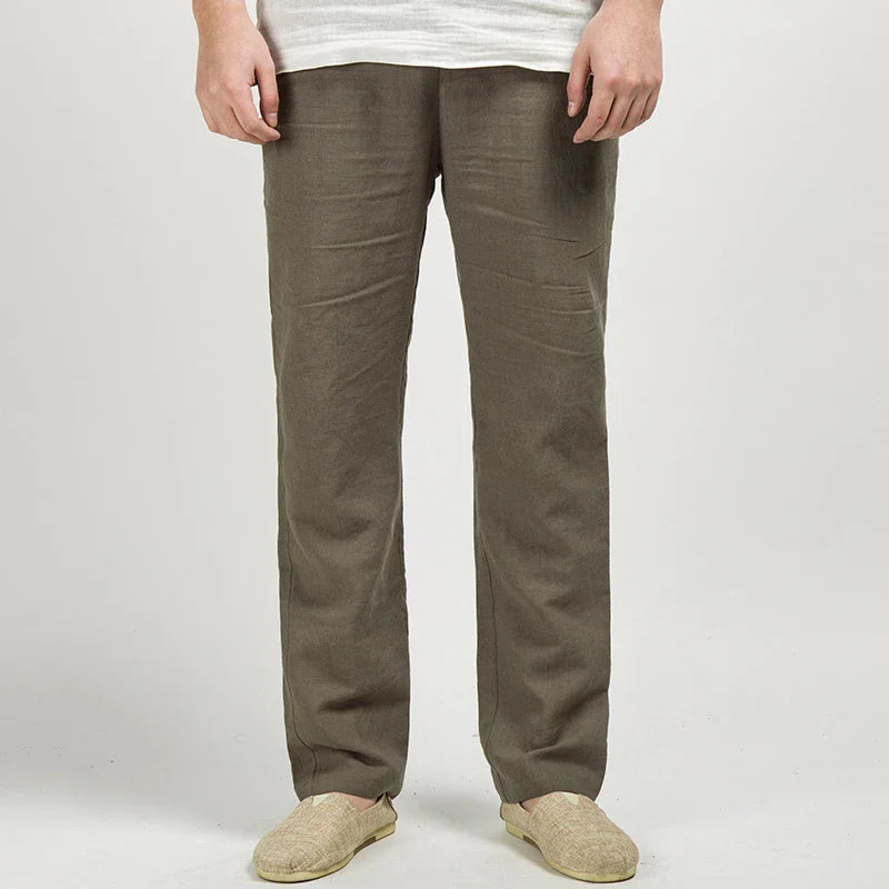 Rowan | Men's Linen Pants with Lightweight and Breathable