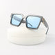 Azzurro | Vision Sunglasses with Square Frame and UV Protection