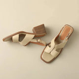 Sassari | Women's Sandals with Loop Bow and Ankle Buck