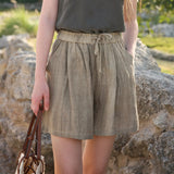 Olivia | Women Shorts with Pockets and Waistband
