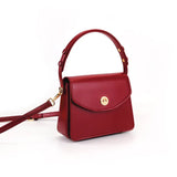 Clara | Women Bag with Leather and Gold Clasp