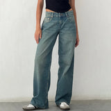 Miley | Women's Wide Leg Jeans with Mid Waist