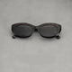 Audrey | Women's Sunglasses with Sculpted Rim and Round Lenses