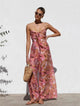 Adeline | Women's Wide Leg Jumpsuit with Bow Waist Detail