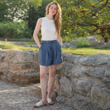 Olivia | Women Shorts with Pockets and Waistband