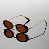 Monaco | Vintage Sunglasses with Polarized Lenses and Oval Frame