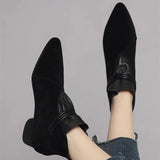 Vivienne | Women’s Boots with Suede and Zipper Closure
