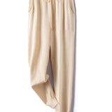 Giselle | Women's Wool Knit Pants with High Waist