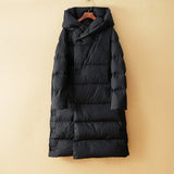 Isabella | Women's Full-Length Duck Down Parka with Structured Hood