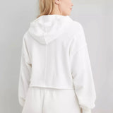 Faye | Women's Cropped Hoodie with Relaxed Fit and Soft Fabric Blend
