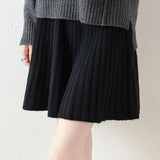 Theodora | Women's Skirt with High Waist and Umbrella Cut