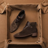 Vivienne | Women’s Boots with Suede and Zipper Closure