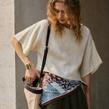 Maisie | Women Top With Linen Drop Shoulder