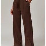 Antonia | Women's High Waisted Running Pants with Elastic Waist