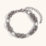 Liora | Women Bracelet with Knotted Design and Stainless Steel