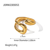 Costa | Women Rings with Ocean Design and Gold Plating