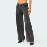 Amelia | Women's Wide Leg Jeans with High Waist