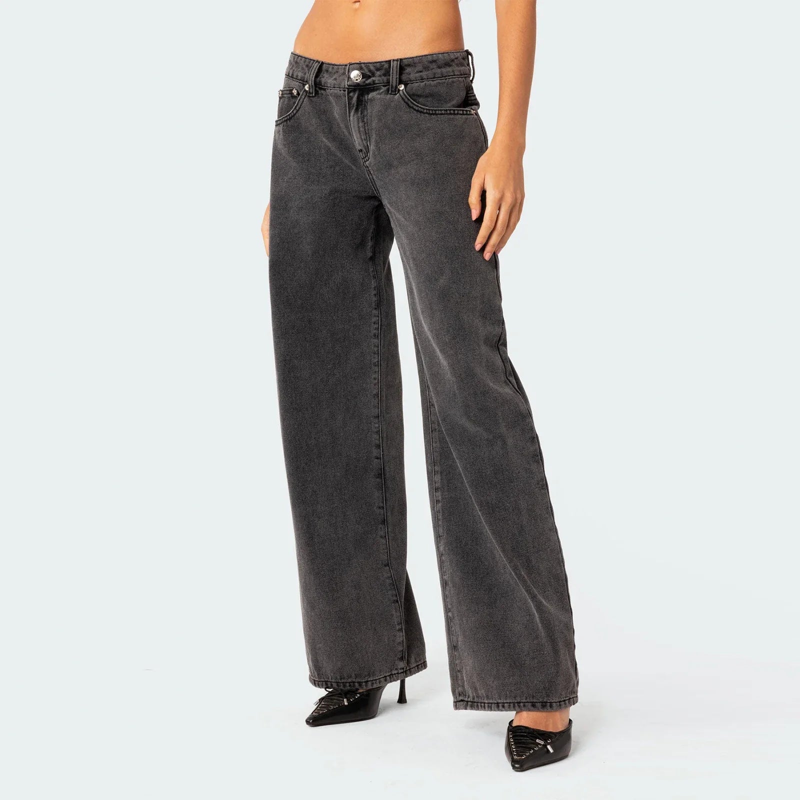 Amelia | Women's Wide Leg Jeans with High Waist
